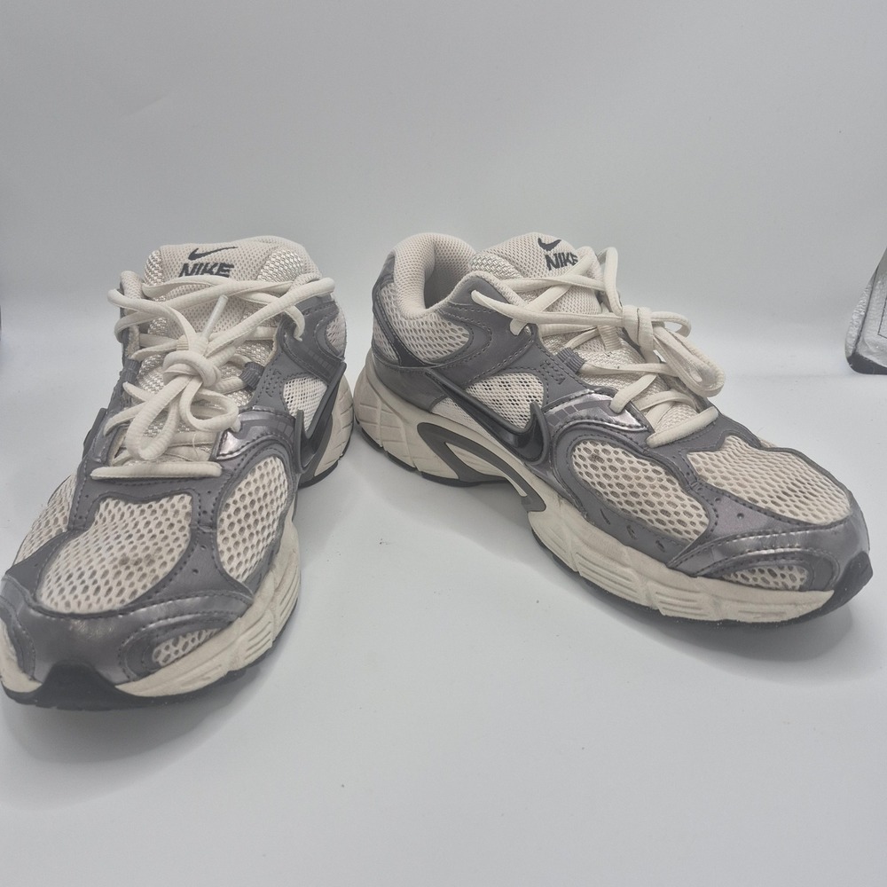Nike P-6000 Metallic Silver Sail Mens Running Shoes HJ5228-009 Size 8